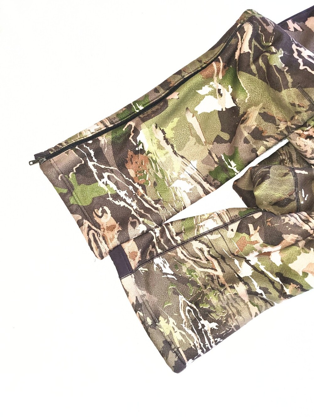 NWOT Women's Under Armour Realtree Camo Insulated Fleece Hunting Bibs Large - Picture 7 of 15